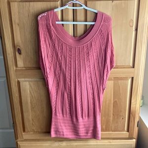 Coral Le Chateau Woven Top